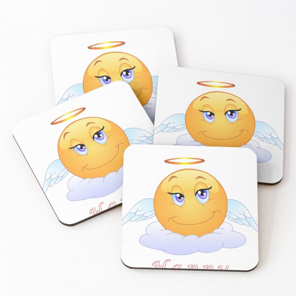 Item preview, Emoji Emoticon Female Angelic designed and sold by Haxino.