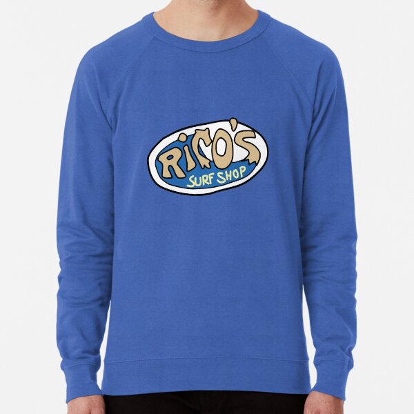 Rico's Surf Shop Logo Lightweight Sweatshirt