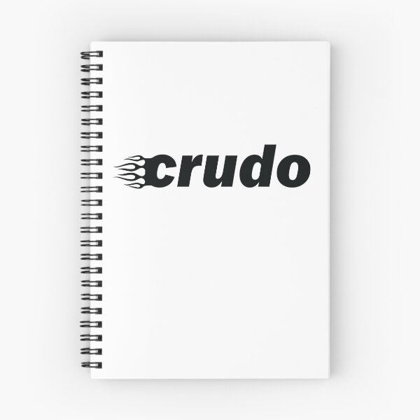 Item preview, Crudo negro con fuego designed and sold by CrudoMerch.