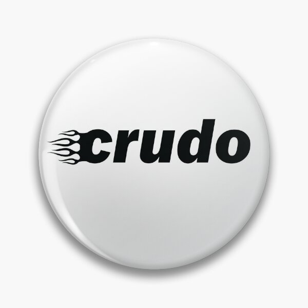 Item preview, Black Crudo With Fire designed and sold by CrudoMerch.
