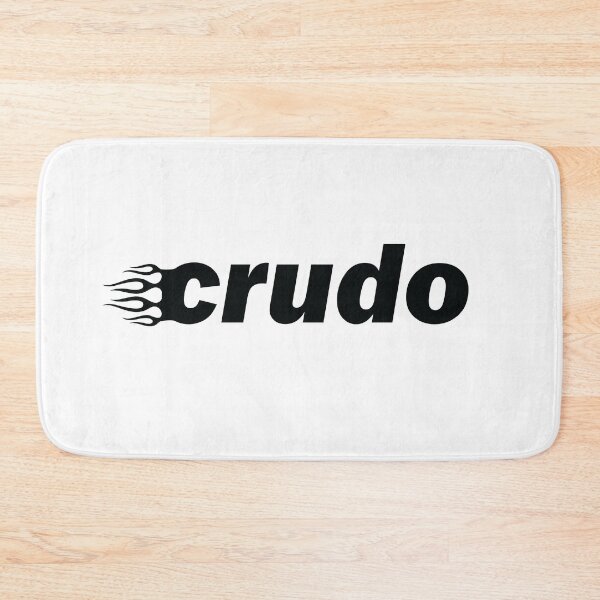 Item preview, Black Crudo With Fire designed and sold by CrudoMerch.