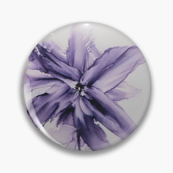 Item preview, Flower purple KleurRijk Els Delacourt designed and sold by KleurRijk.