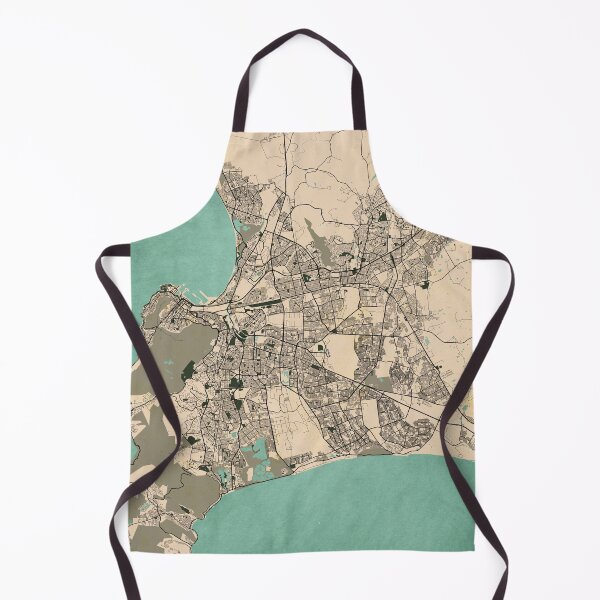 Item preview, Cape Town City Map of South Africa - Vintage designed and sold by deMAP.