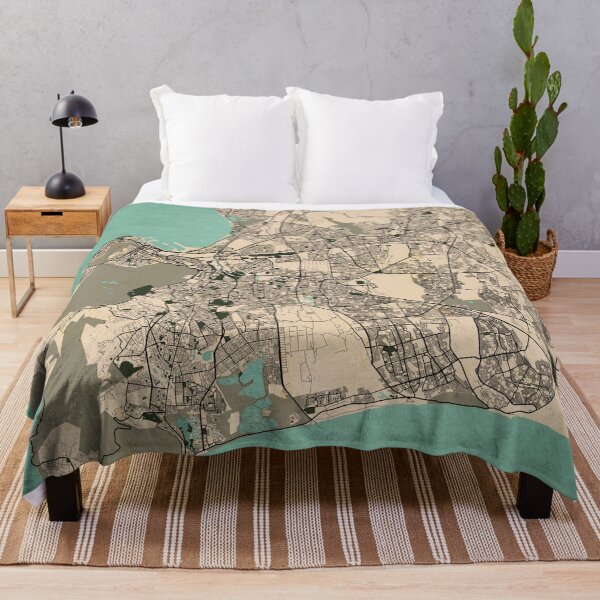 Item preview, Cape Town City Map of South Africa - Vintage designed and sold by deMAP.