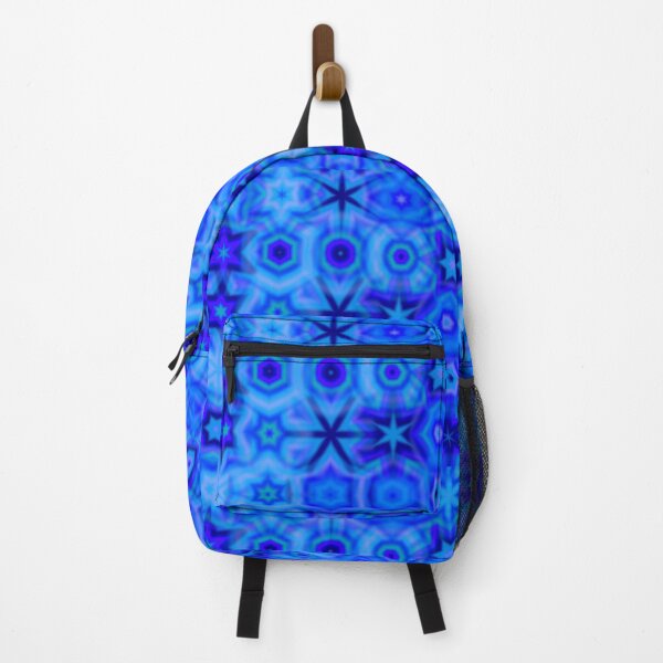 Artikelvorschau, Kaleidoscope Cool Stars - Blue Ice Color Mandalas entworfen und verkauft von gphotobox.