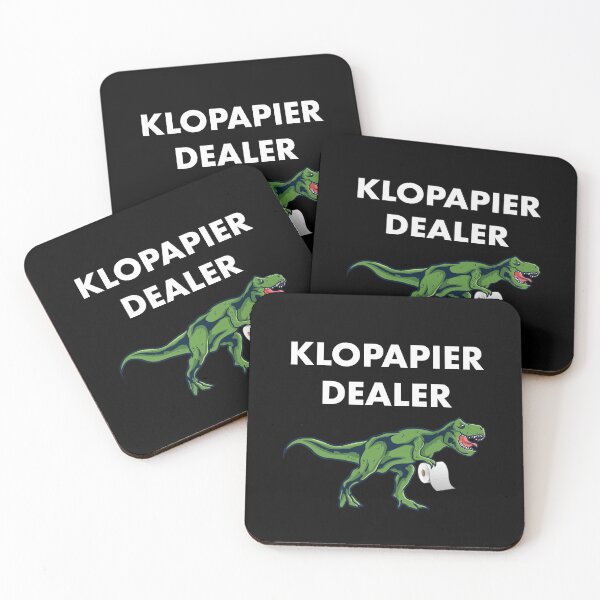 Item preview, Toilet paper dealer T-Rex Dino saying design gift design designed and sold by InesK-Design.