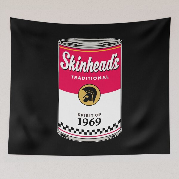 Item preview, Skinhead Tin Soup designed and sold by fooleywaltrs.