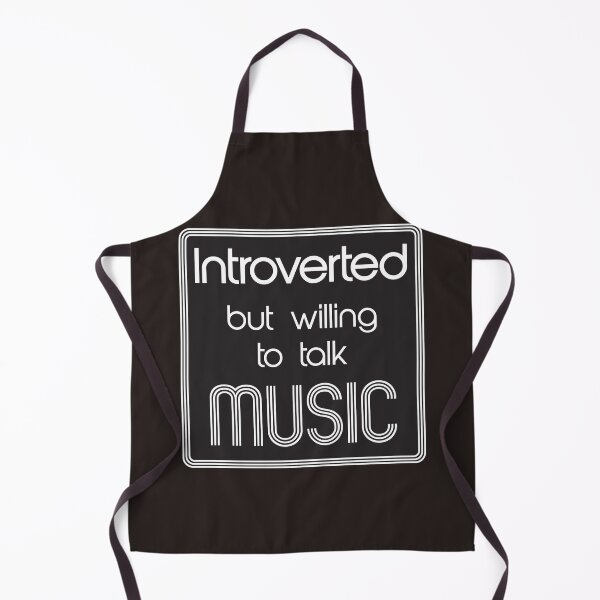 Item preview, Introverted but willing to talk Music designed and sold by MysticPotato.