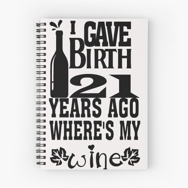 Item preview, I conceived an offspring twenty one years back where's my wine designed and sold by saied-DGI.