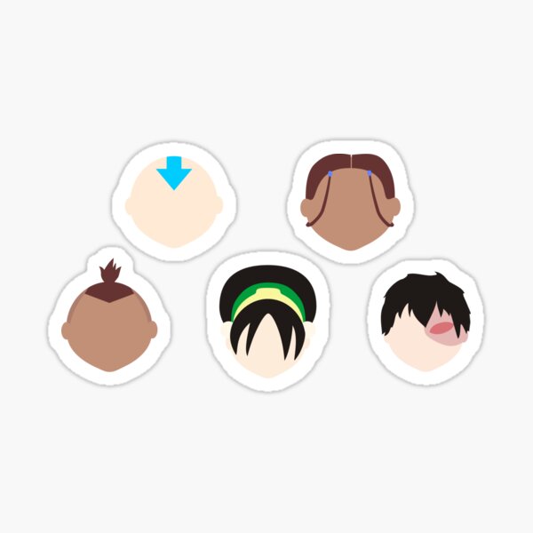 The Gaang - Minimalist Sticker