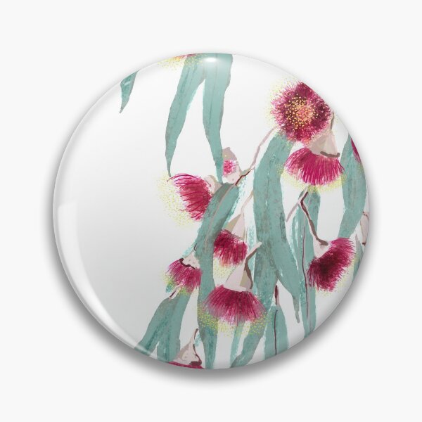 Item preview, Gum tree flowers, australian native plants designed and sold by orangerinka.