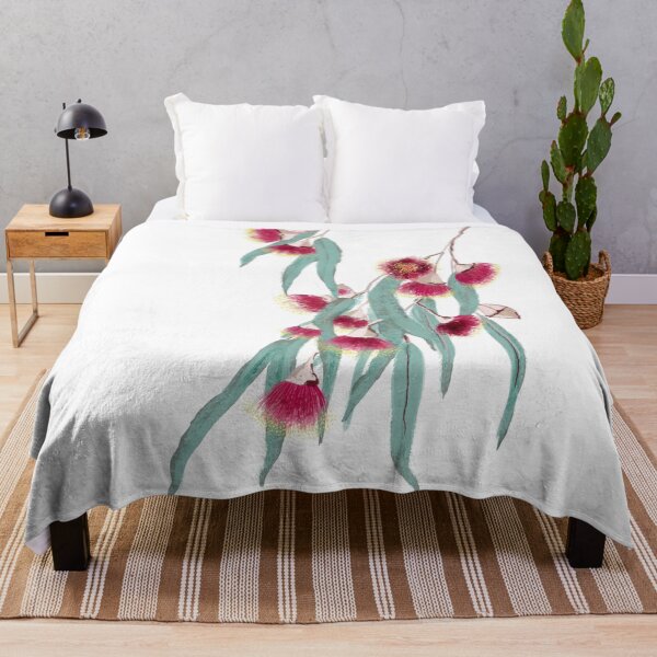 Item preview, Gum tree flowers, australian native plants designed and sold by orangerinka.