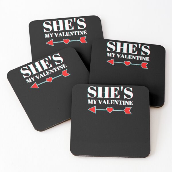 Item preview, She My Valentine Couple Funny Valentines 2021 Love Him Her designed and sold by shirleyfinley.
