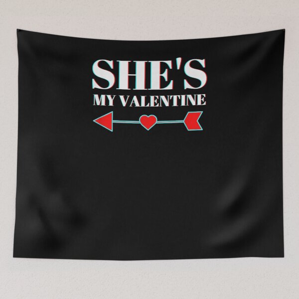 Item preview, She My Valentine Couple Funny Valentines 2021 Love Him Her designed and sold by shirleyfinley.
