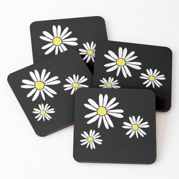 Item preview, DAISY,Common daisy,cute daisy,white daisy flower,daisy watercolour,mask designed and sold by bow00wod.