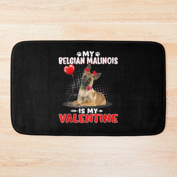 Item preview, My Belgian Malinois Is My Valentine Heart Valentine's Day designed and sold by shirleyfinley.