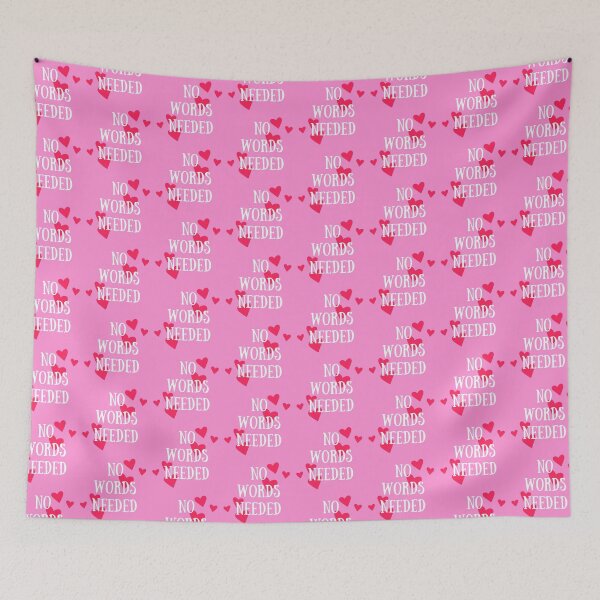 Item preview, No Words Needed - Valentines Hearts designed and sold by Zentropik.