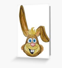 Hase / rabbit Grußkarte
