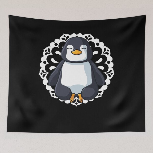 Item preview, Penguin Yoga Mandala Spiritual yoga women designed and sold by 123428094.