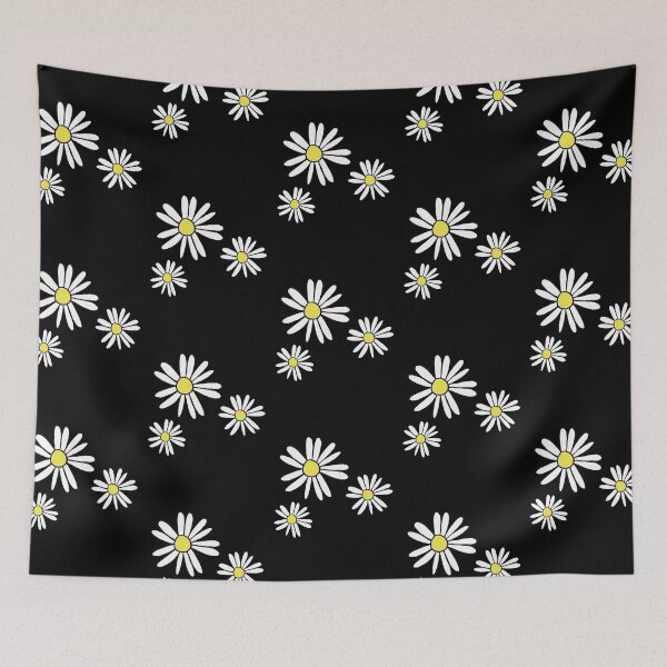 Item preview, DAISY,Common daisy,cute daisy,white daisy flower,daisy watercolour,mask designed and sold by bow00wod.