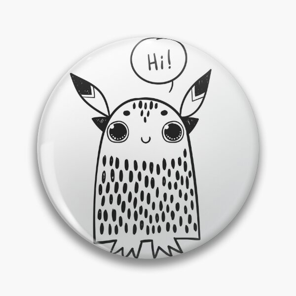 Item preview, Small Baby Owl Says Hi To Somebody. designed and sold by altamash786.