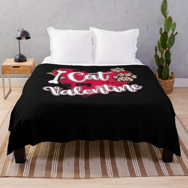 Item preview, My Cat Is My Valentine Red Heart Leopard Paw Cats Valentines designed and sold by shirleyfinley.
