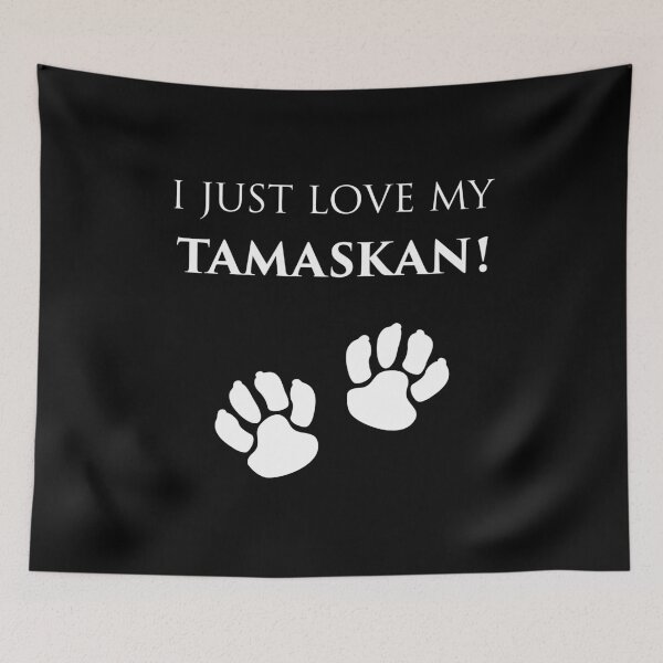 Item preview, I Just Love Tamaskan Owner Motif Paw Design Gift designed and sold by InesK-Design.