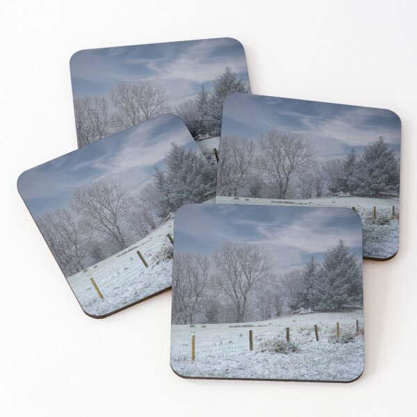 Item preview, Snow covered trees in Winter designed and sold by Leighton Collins.
