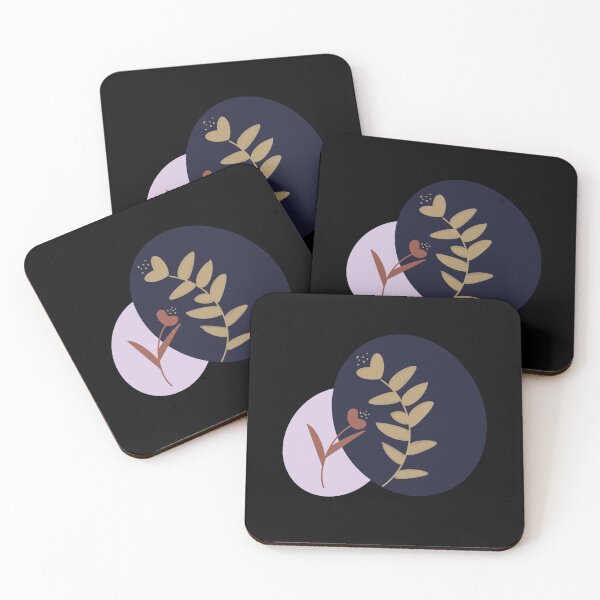 Item preview, Abstract Earth Tones Plants  designed and sold by Pretty4Designs.