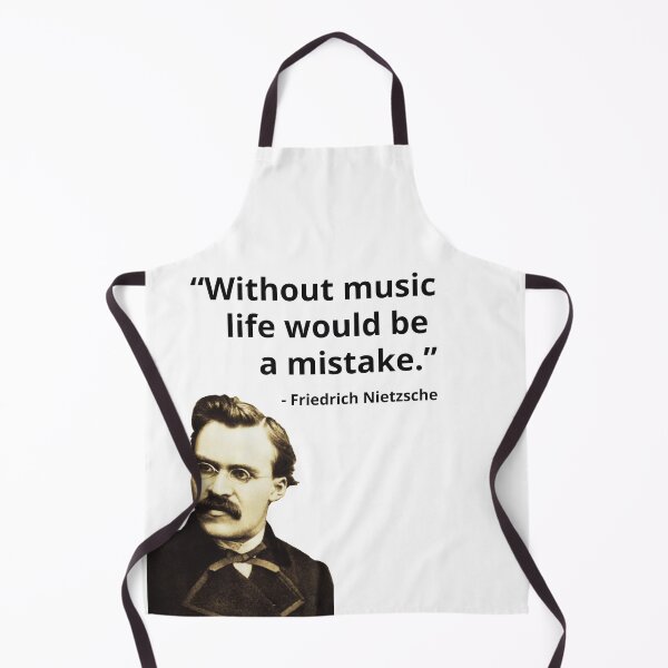 Artikelvorschau, Friedrich Nietzsche Musikzitat entworfen und verkauft von avit1.