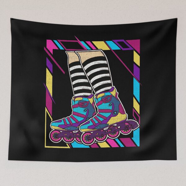 Item preview, Coloful Inline Skating design designed and sold by EverythingKawai.