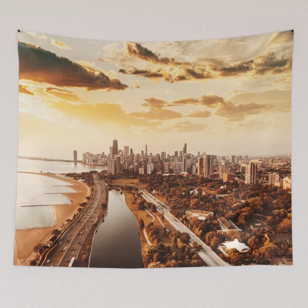 Item preview, chicago skyline designed and sold by franckreporter.