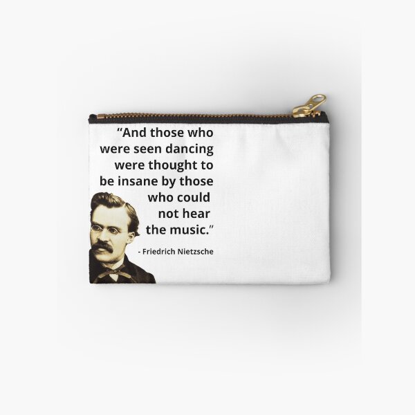 Artikelvorschau, Friedrich Nietzsches Wahnsinnszitat entworfen und verkauft von avit1.