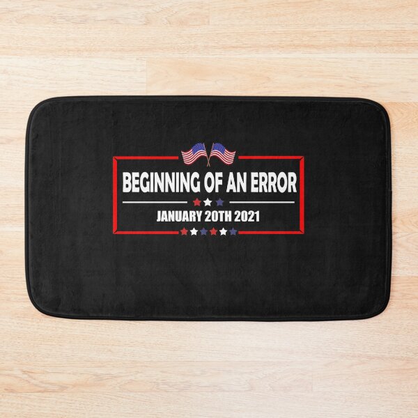 Item preview, 01.20.2021 Beginning of An Error 46th President Biden Fist Woman VP Retro Sunset designed and sold by Enraged46.