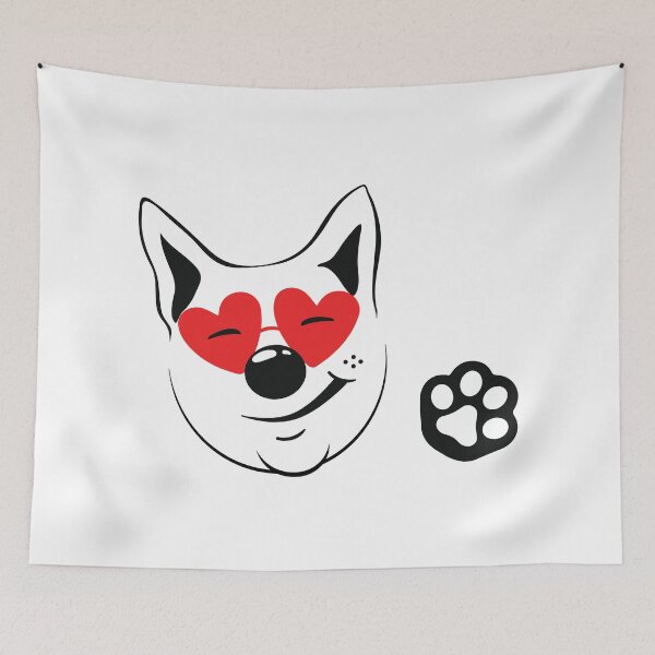 Item preview, My Dog Is My Valentine designed and sold by IrisDesign20.