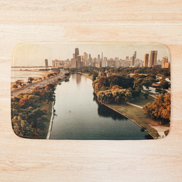 Item preview, chicago view from a drone designed and sold by franckreporter.