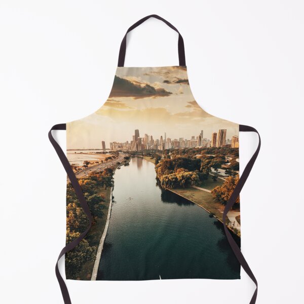 Item preview, chicago view from a drone designed and sold by franckreporter.