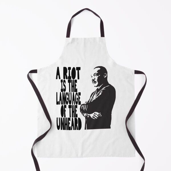Item preview, martin luther king quotes a riot is the language of the unheard designed and sold by hmgrafi36.