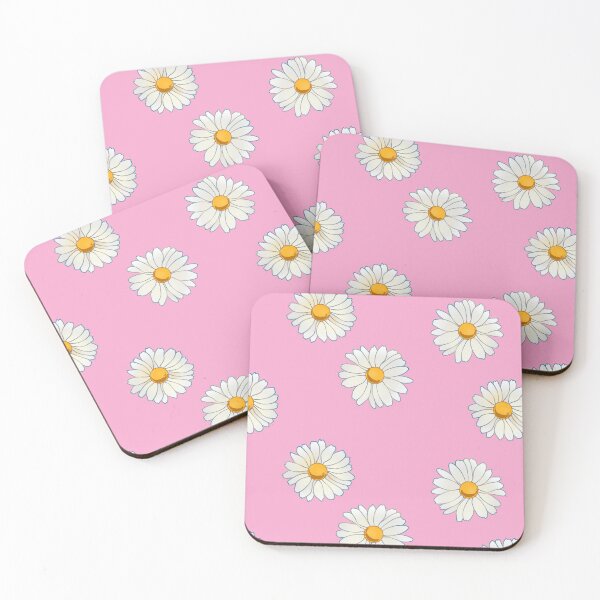 Item preview, Daisies on Pink designed and sold by Cass Noel Studio.