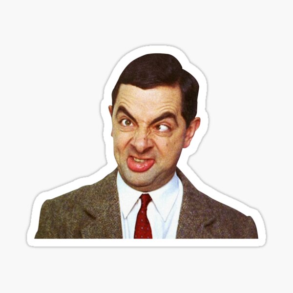 Mr Bean Stickers | Redbubble