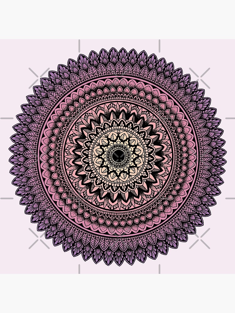 Pink Mandala - Art By Rhi Rhi - Drawings & Illustration, Abstract, Other  Abstract - ArtPal