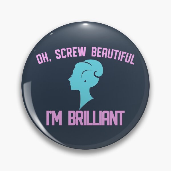 Item preview, Oh Screw Beautiful Im Brilliant - Mint and Pink designed and sold by Chubuter.