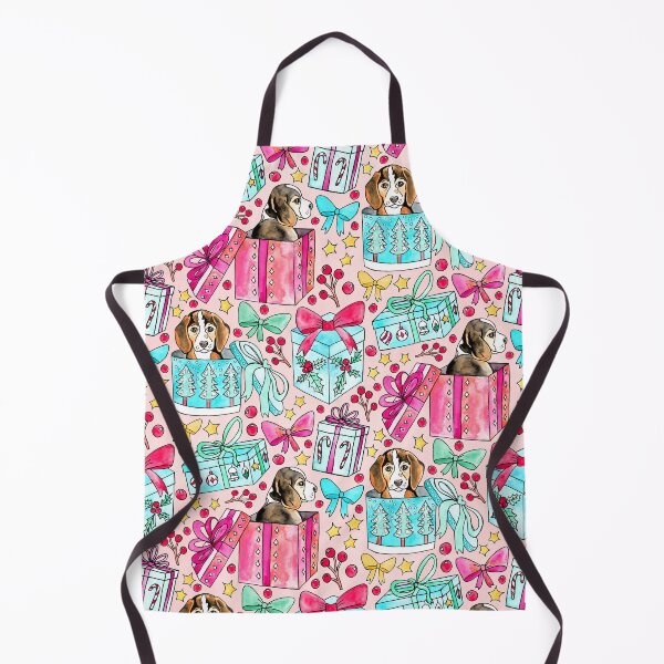 Item preview, Beagles, Boxes & Bows on Bubblegum Pink designed and sold by Tangerine-Tane.