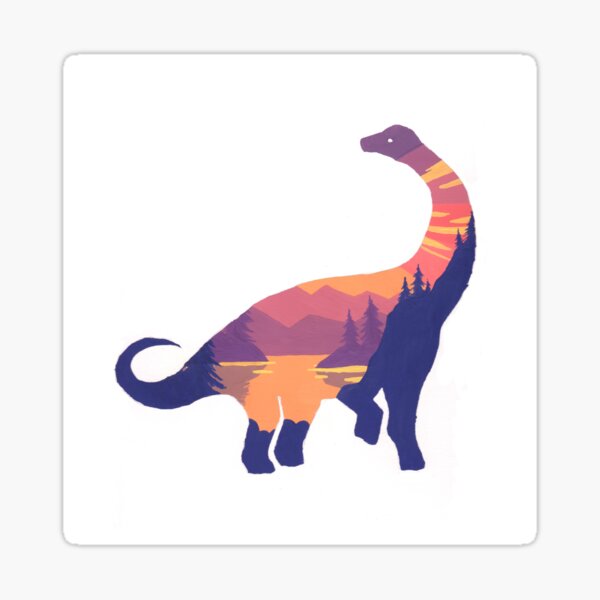 Brachiosaurus Sticker
