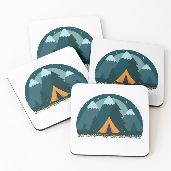 Item preview, GO CAMPING OR GO HOME designed and sold by ZedTshirts.
