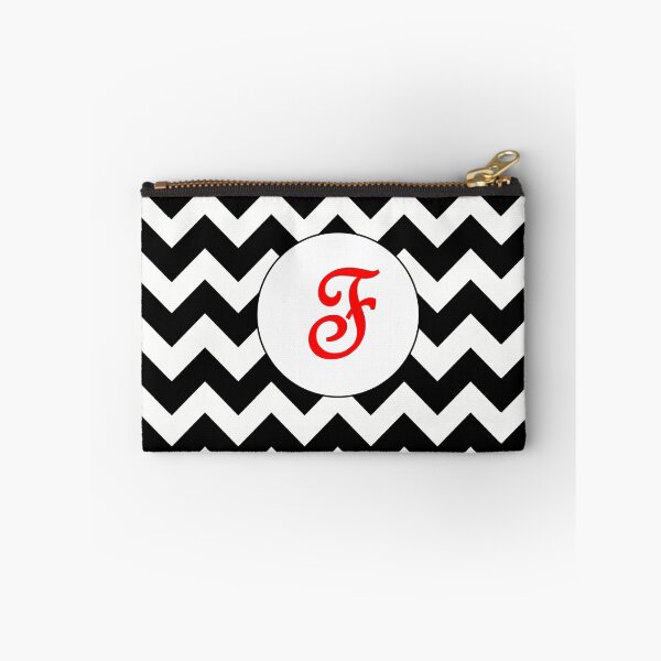 Item preview, Red F Chevron designed and sold by MonogramMonkey.