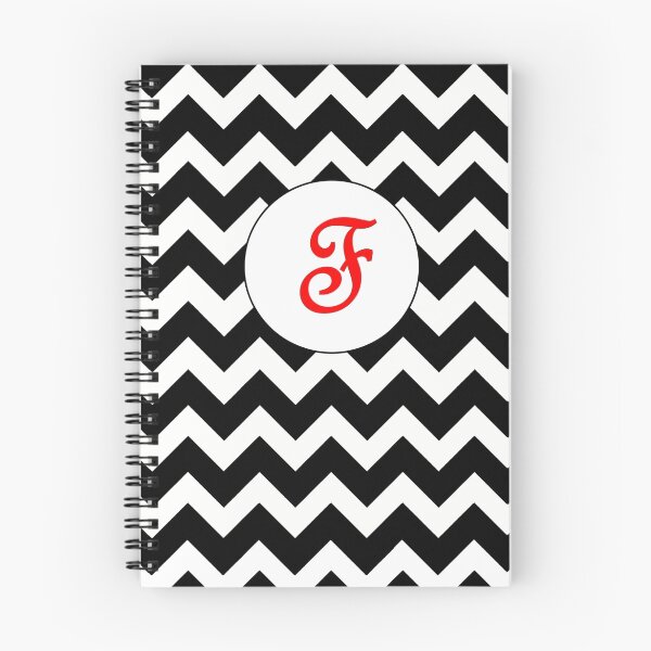 Item preview, Red F Chevron designed and sold by MonogramMonkey.