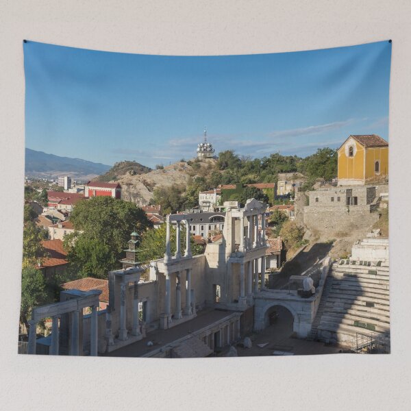 Item preview, Antique Roman Theatre of Philippopolis - Centuries of Culture and History of Plovdiv Bulgaria designed and sold by Georgia Mizuleva.