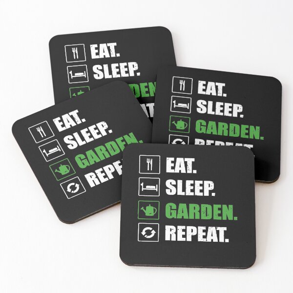 Item preview, Garden Design Eat Sleep Garden Repeat designed and sold by Joxxio.
