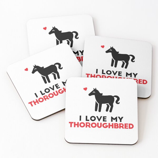 Item preview, I Love My Thoroughbred designed and sold by InkTheMoon.